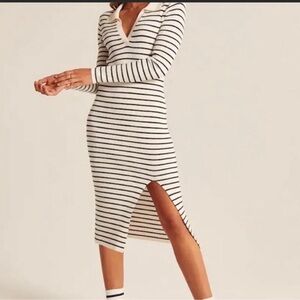 Abercrombie & Fitch Polo Sweater Dress